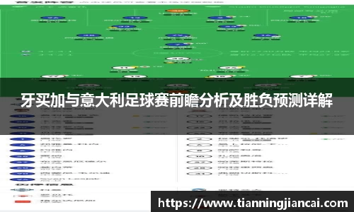 牙买加与意大利足球赛前瞻分析及胜负预测详解